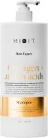 Шампунь для волос MIXIT Hair Expert 1000мл усиление блеска и придание силы Collagen & Amino Acids