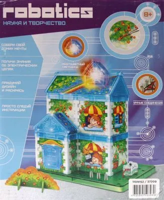 Игрушка научный опыт на батарейках (Дом с крас. // 37209)