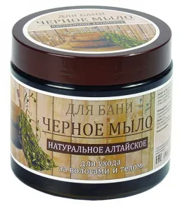 Мыло жидкое DAY SPA 500мл (для бани черное DS001)