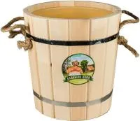 Запарник БАЦЬКИНА БАНЯ 12л с пластиковой вставкой