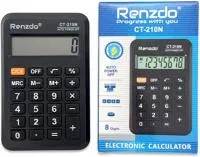 Калькулятор RENZDO карманный 103х66мм 8 разрядов, черный