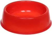 Миска пластиковая Радуга-Пэт Цвет: красный