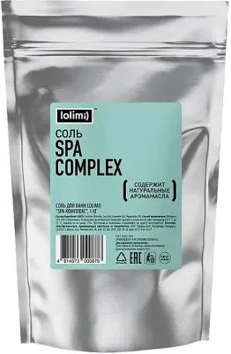 Соль для ванн LOLIMI 1000г (SPA комплекс)