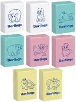 Ластик BERLINGO 28х28х10мм Animals
