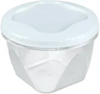 Банка Тондо 1.2л с завинчивающейся крышкой Цвет: светло-голубая