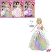 Игрушка Кукла с аксессуарами 3 вида Размер; 21,5х7,5х32,5см