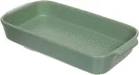 Форма керамическая для запекания Акварель 245х125х45мм нежно-зеленая