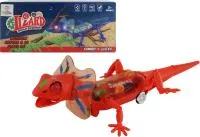 Игрушка Ящерица со световыми эффектами Размер в упаковке: 26.8х9.4х12см