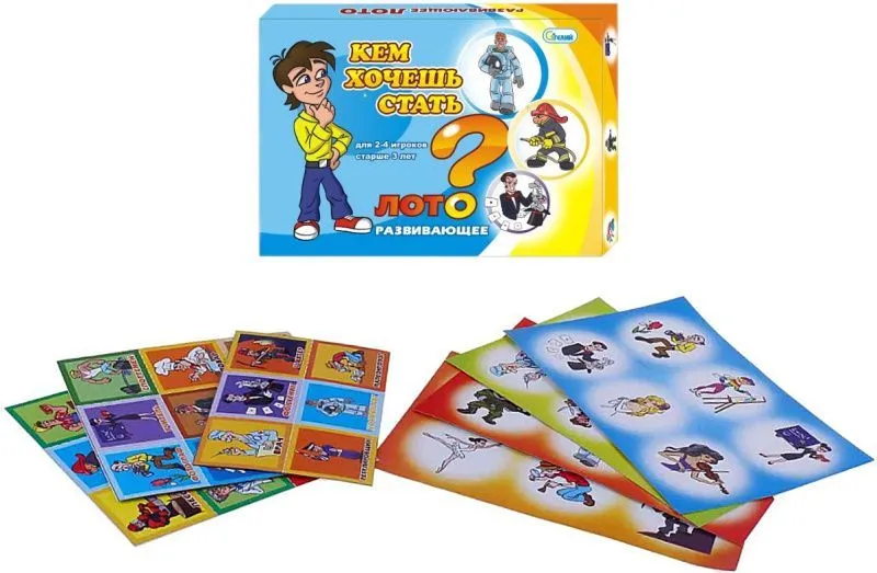 Игра настольная Лото (Кем хочешь стать // 10504)