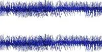 Мишура двойная Елочка d7х200см Цвет: синий