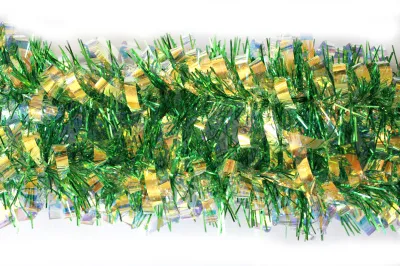 Мишура Сияние d9х180см (Цвет: зеленый.)