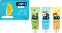 Подарочный набор LARUN Juicy Voyage (крем для рук 3х30мл)