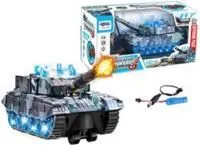 Игрушка радиоуправляемая Танк, свет/звук эффекты, USB, 2 цвета Размер: 25х11,5х25,5см