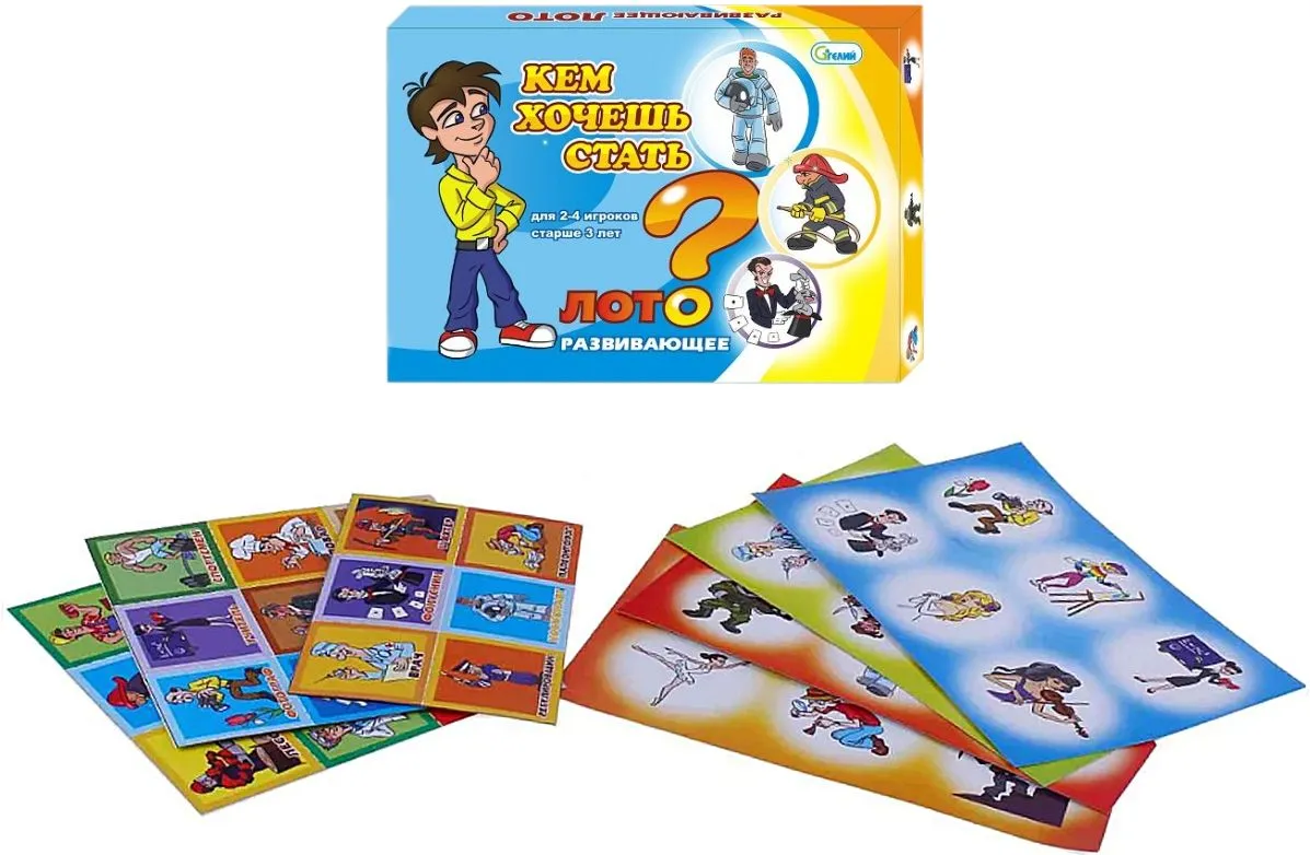 Игра настольная Лото (Кем хочешь стать // 10504)