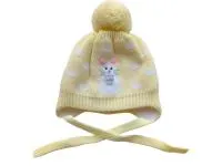 Шапка дет. Зая с х/б подкладом