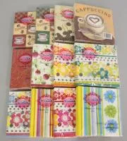 Салфетки бумажные NataM 20шт 25х25см 3-х слойные 