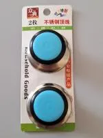 ручки для крышек 2шт голубые