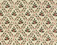 Бумага упаковочная крафтовая Новогодние ветки 70х100см, плотность 80гр