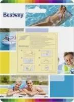 Ремкомплект Bestway: 10 самоклеящихся заплаток из ПВХ повышенной плотности 42,3 кв.см (62068)						