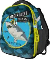 Рюкзак школьный CENTRUM Акула 36х30х17см, каркасный