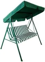 Качели садовые АДЛЕР Цвет: зеленый Вес: 150кг