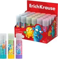 Клей канцелярский 15г ErKr карандаш EasyStick Jolly friends