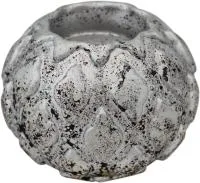 Подсвечник Античный Размер: d100х80мм Цвет: серебро