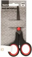 Ножницы 140мм BURO Smart рез.вставка к/бл.
