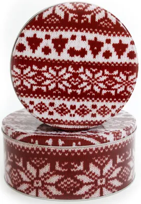 Банка жестяная 2800мл d200х90мм (213106 Скан.мотивы)