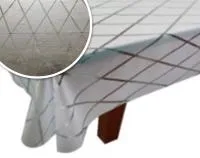 Клеенка NATAM столовая без основы кристалл 0,22мм х137см (20м в рулоне)