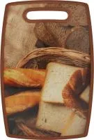 доска разделочная хлеб 37х23х1см