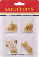 Булавки английские Favorite Hous 55шт цвет: золото/серебро