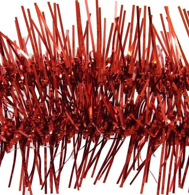 Мишура d10х200см с длинным ворсом 