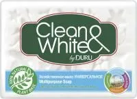 Мыло хозяйственное DURU CLEAN&WHITE 120г