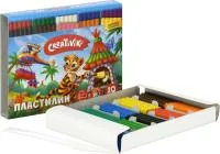 Пластилин 10цв 150гр CREATIVIKI со стеком к/у (БС38)