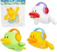 Игрушка для купания Утёнок заводная 3цвета  Размер 11х11,5х7см