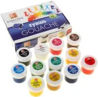 Гуашь 12цв 20мл ЛУЧ Классика к/у