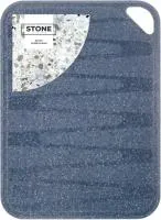 доска разделочная sugar&spice stone 29х20см темный камень