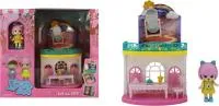 Домик с куклами 2 шт и аксессуарами 33х31х118 см