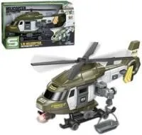 Вертолёт инерционный, свет/звук.эффекты, кабина открывается, 31,5х12,5х18,5см