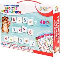 Игра развивающая BRIGHT KIDS на магнитах Простая математика