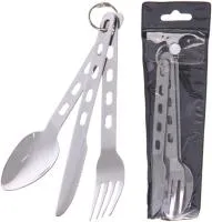 Походный набор (нож универсальный, вилка, ложка)