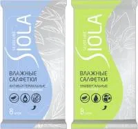 салфетки влажные siola 8шт купить