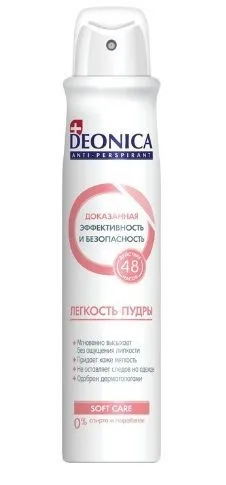 Дезодорант антиперспирант DEONICA женский спрей 200мл