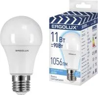 Лампа светодиодная ERGOLUX Е27 11Вт А60 4500К груша