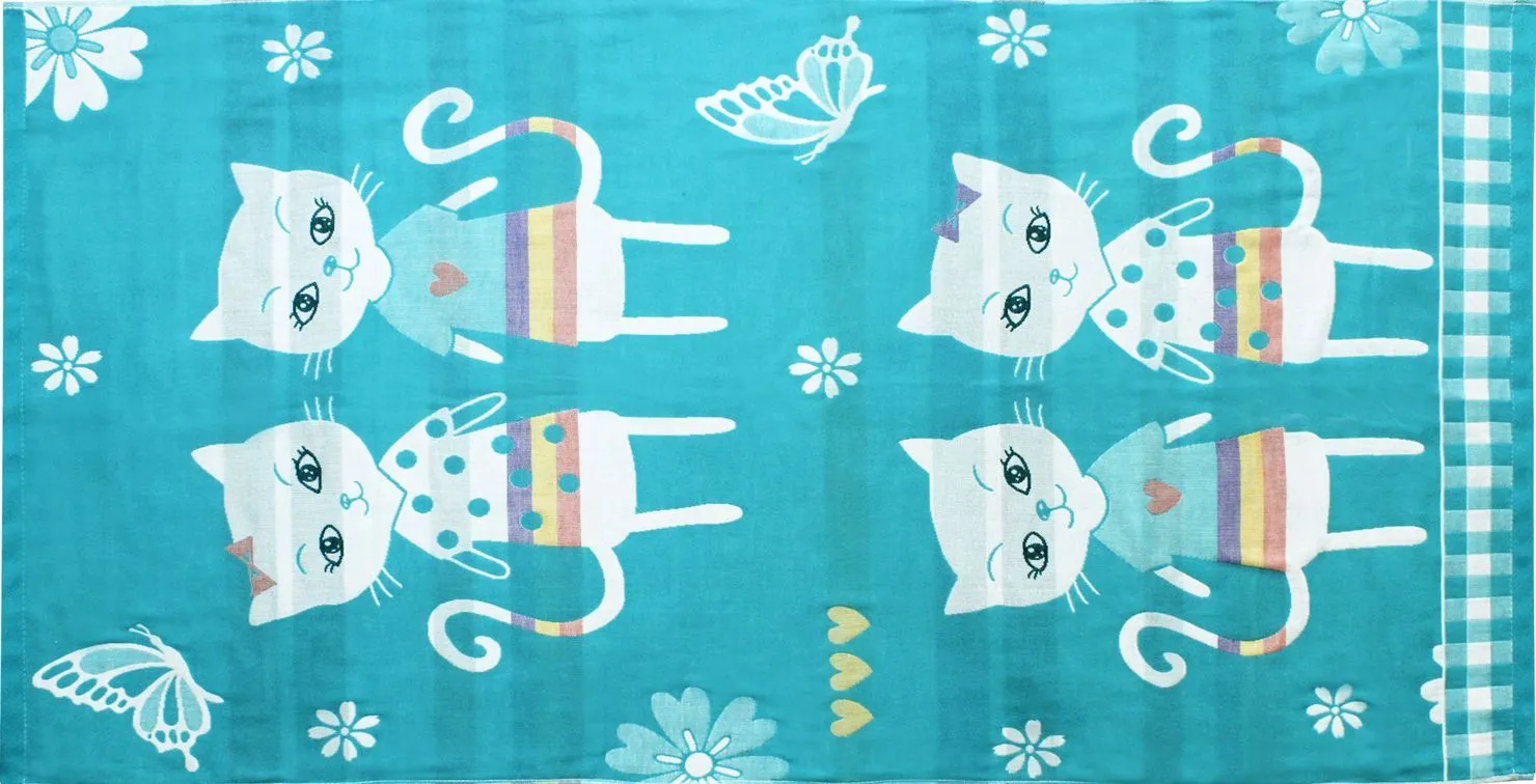 Полотенце Кошки 70х140см