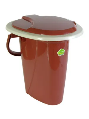 Ведро-туалет Адис  (терракот)