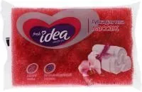 Губка для тела FRESH IDEA Массаж 140х90х50мм 
