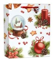 Пакет подарочный 26х12х32см