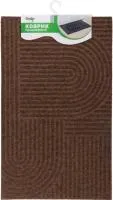 Коврик придверный Комфорт 45х75см коричневый